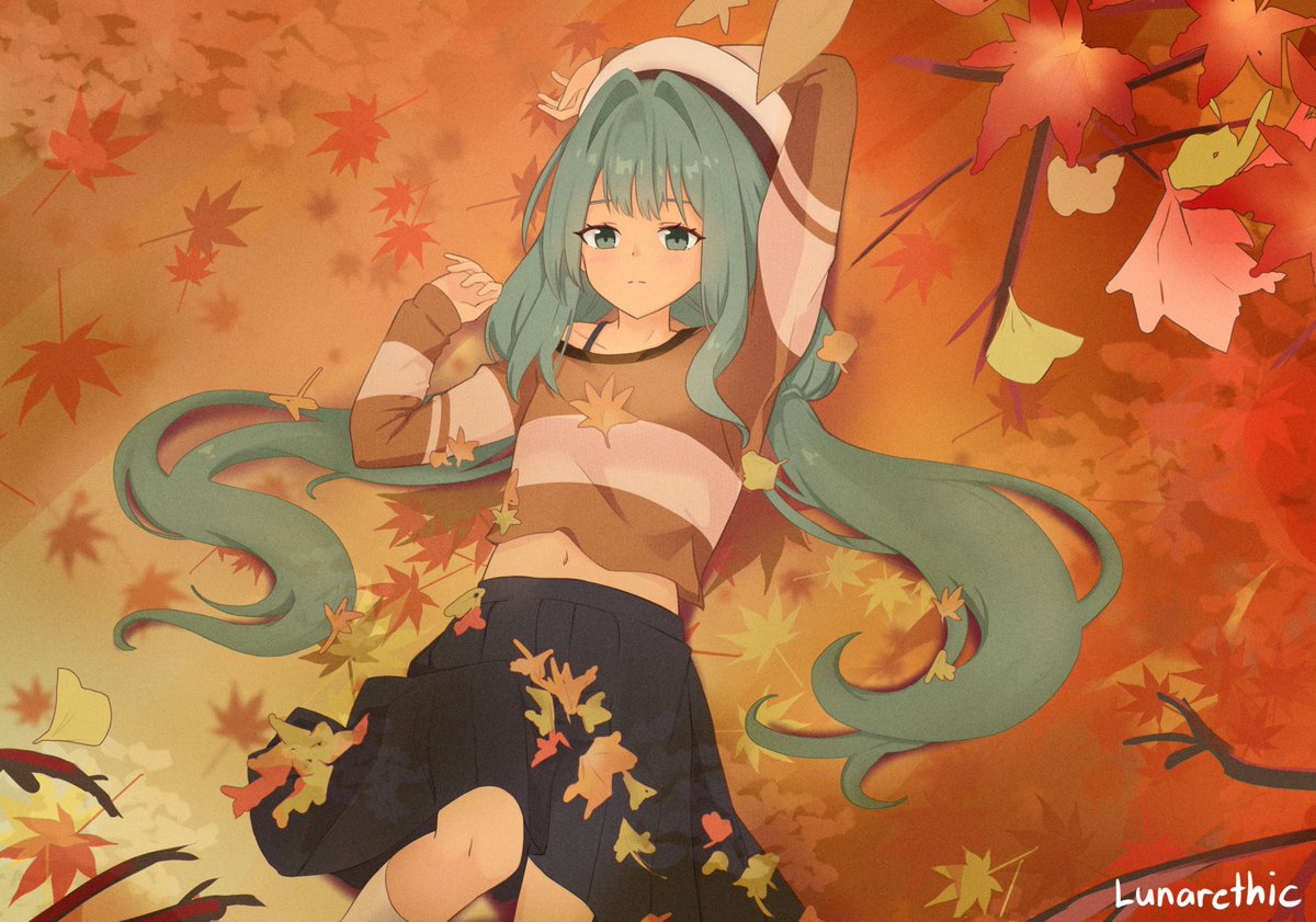 Lunarethic's tweet image. I didnt give myself nearly enough time to polish this out 

unfortunately with the Taiwan trip, GW and a Year End party I had to settle just so i dont fail the challenge 😭
#LOOPERS #藤川みあ