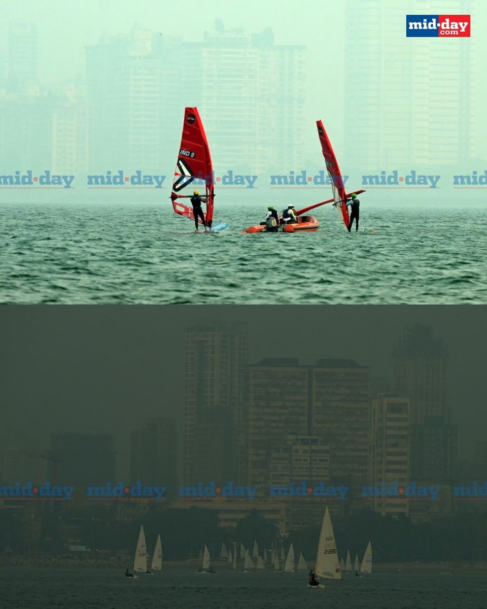 Asian Games sailing trials are currently in progress at Girgaum Chowpatty, with the Army Yachting Node conducting the selection rounds as athletes compete for qualification.

PC: <a href="/KIRTISURVE/">KIRTI SURVE PARADE</a>