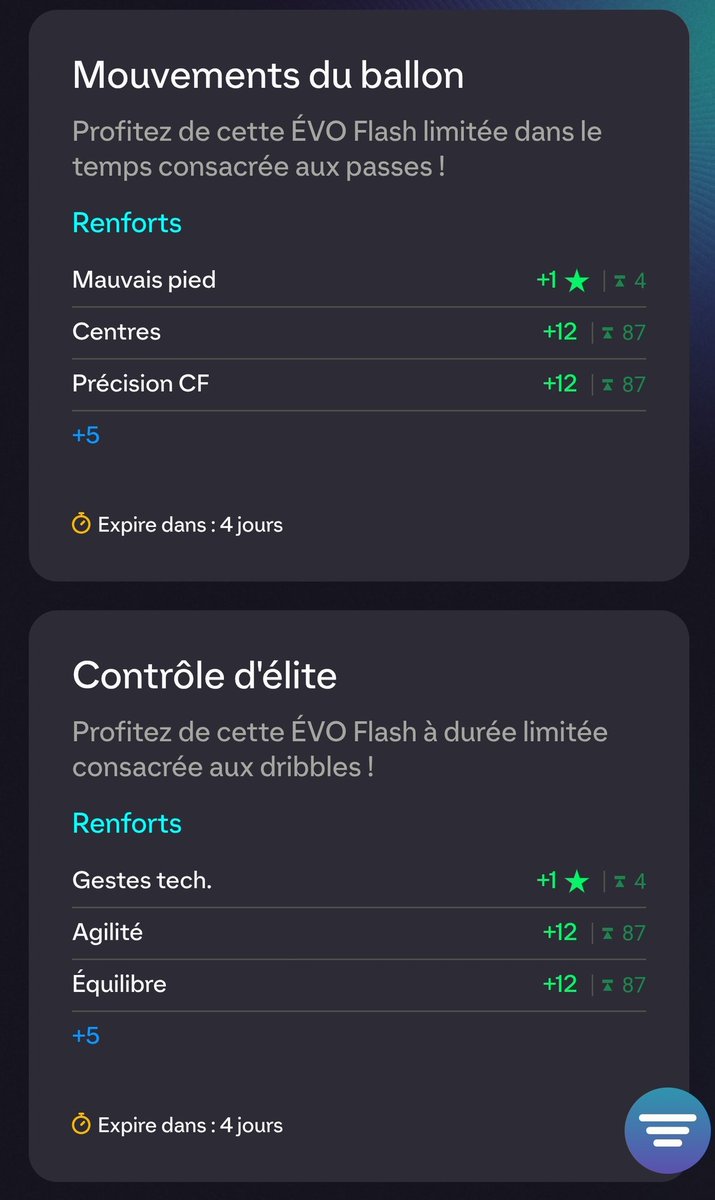 jomotiion's tweet image. 🧬 3 Nouvelles évolution FLASH FC26 

🧪 - Tir à la cible 
🧪 - Mouvements du ballon
🧪 - Contrôle d&apos;élite 

#EAFC26 #FC26 #PS5 #PS4 #Xbox