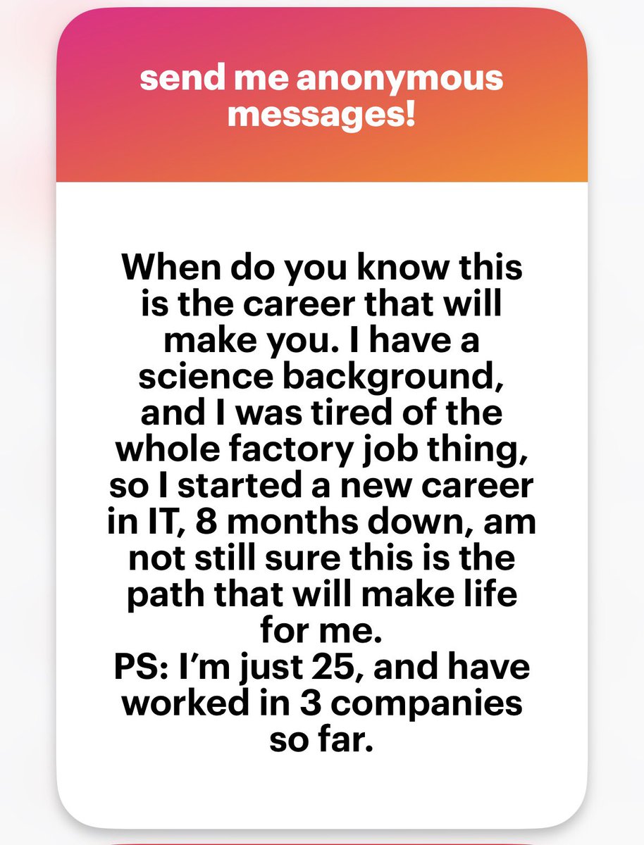 I think you need to relax.

Any thoughts people?