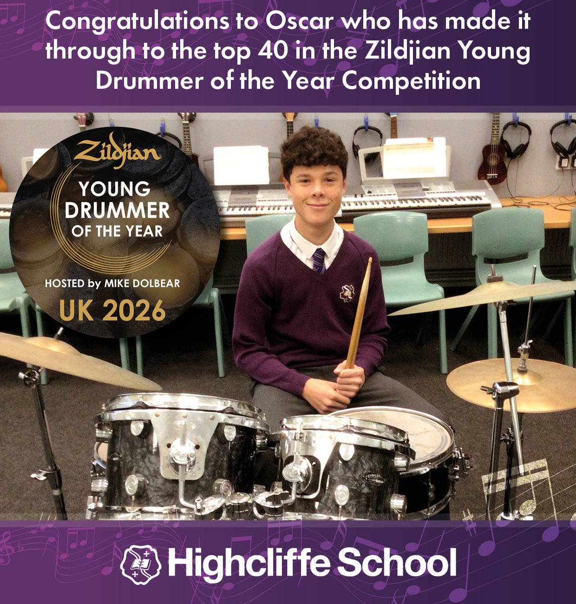 Highcliffe School tweet media