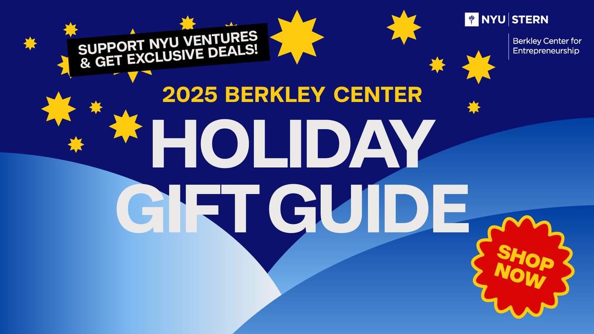 nyuinnovation's tweet photo. Looking for great deals this holiday season? 🏷️ The Berkley Center’s 2025 Holiday Gift Guide has you covered!

Explore our collection of products from NYU-founded ventures, featuring exclusive deals and promotions for the NYU community. 

Learn more 👉 https://t.co/4sZsuEEY3H https://t.co/GEVMiXs7mb