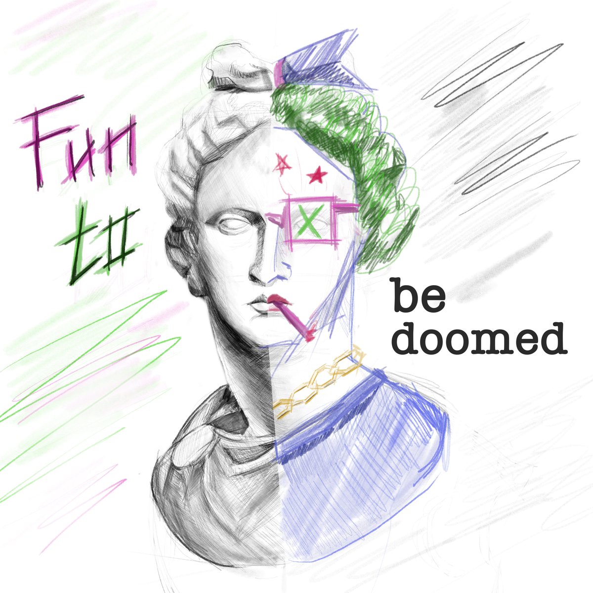 Fun to be Doomed ужо выйшаў!
Гучыць дакладна так, як называецца — вясёлая мелодыя на час адчаю.
Пакажыце яе вашым замежным сябрам, калі ласка — мы збіраемся захапiць свет і шчыра спадзяёмся паспець да таго, як усё згарыць :)

Спасылкi у рэплаях