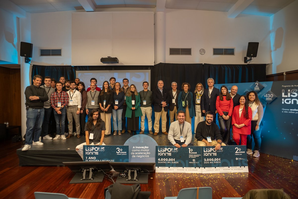 lispolis_'s tweet image. O DEMO DAY marcou o fim do Lispolis Ignite, onde as startups finalistas apresentaram os seus projetos que estão a transformar o futuro da Healthtech.
1.º Lugar - FLASHGuard
2.º Lugar - FLASH - Rapid Diagnostics
3.º Lugar - Enterprise Bot 
Parabéns a todas as participantes!