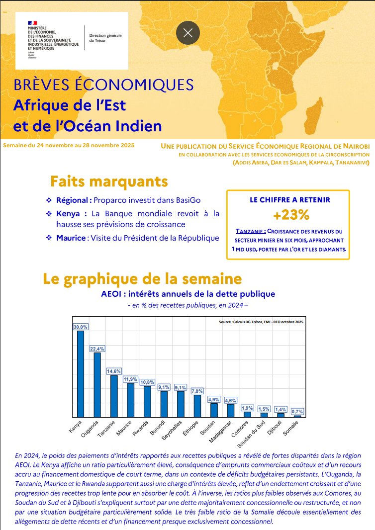French Treasury - East Africa and Indian Ocean tweet media