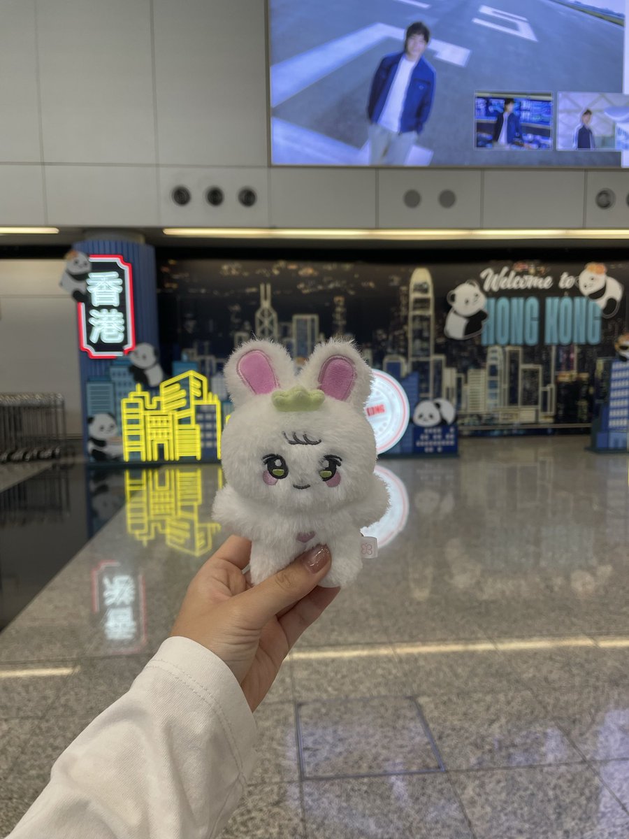 TMM55019374's tweet photo. 娘と香港旅行中🇭🇰
ビニンちゃんも一緒に楽しんでいます😉

#ParkEunBin #박은빈#パクウンビン#bining https://t.co/RQPq2xlPJX