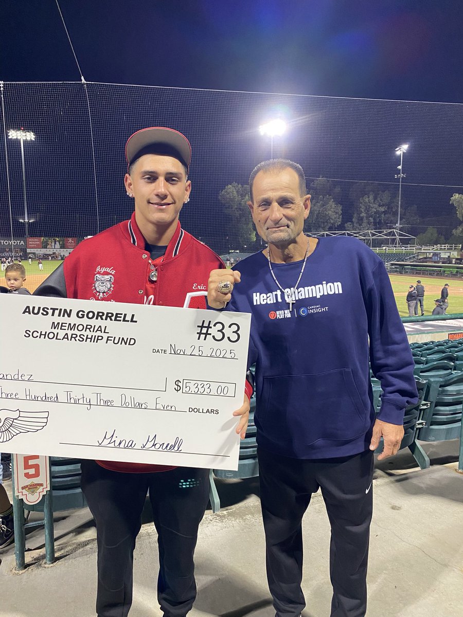 Nov 23-24th 2025 <a href="/GorrellClassic/">AustinGorrellClassic</a> thank you!4-8,2RBI,2sb ,1run,1sac bunt, 3 DP . "Every AB,every ground ball,every hard 90 and every out" in honor of you Austin and Mrs Gorrell! No words can fully express how grateful I am to have these opportunities to compete and play the game I