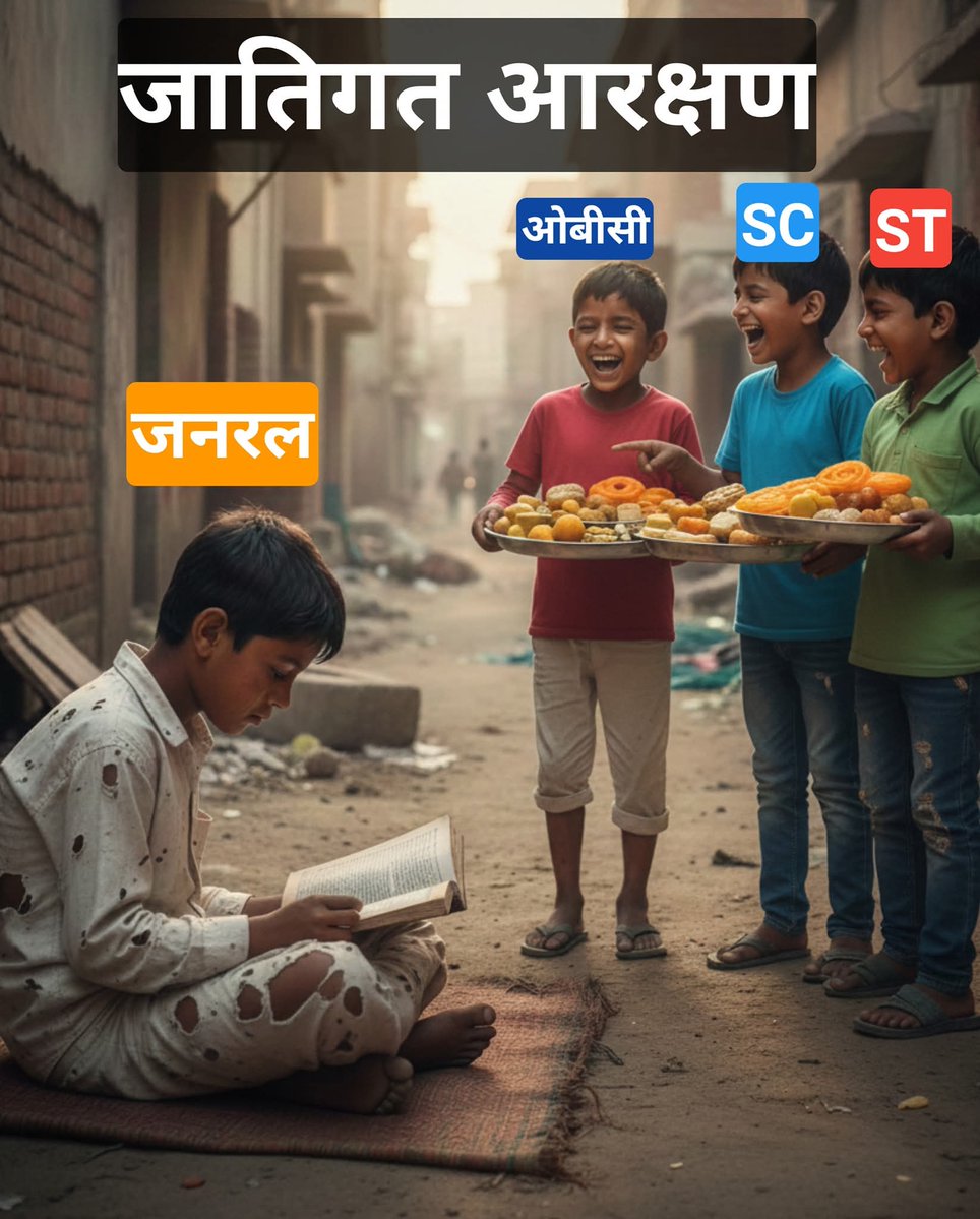 priti134's tweet image. सवर्ण समाज पर अत्याचार बंद करो जातिगत आरक्षण खतम करो