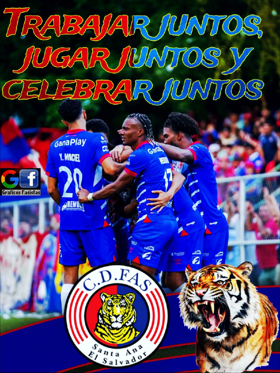 GFasistas's tweet photo. 𝘽𝙪𝙚𝙣𝙤𝙨 𝘿𝙞́𝙖𝙨 𝙁𝘼𝙎𝙞𝙨𝙩𝙖𝙨 🐅🤩😀
Por nuestro colores
Por nuestro escudo
Y por nuestra historia.
Sólo le pedimos dejen la vida en la cancha
que nosotros la dejaremos en las gradas.
Vamos mi Rojo de mi vida ❤💙🐅
#CDFAS #Futbol #DaleFAS #GF https://t.co/ajqK66maDw