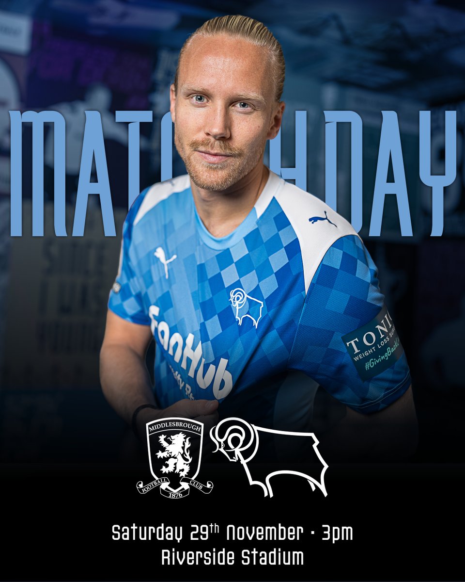 dcfcofficial's tweet photo. Matchday in Middlesbrough. 🐏 https://t.co/gaw3odvKxd