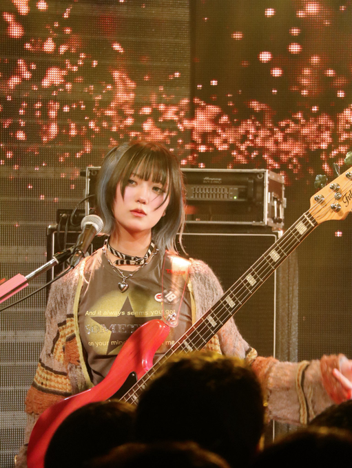 On stage media image