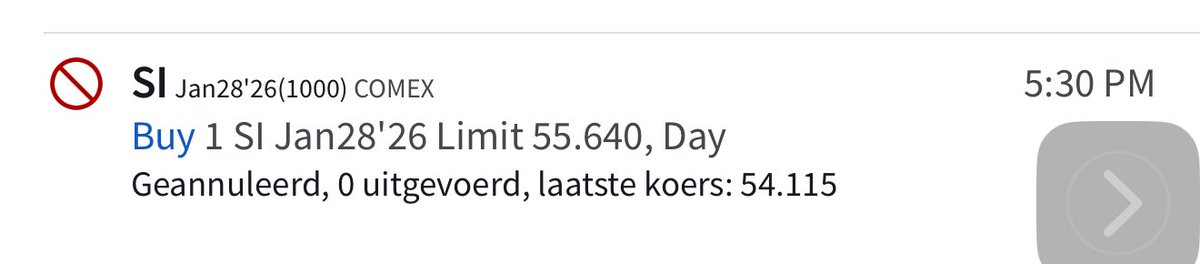 wmiddelkoop's tweet image. It’s Official

Ongoing Silver futures buy-orders were canceled during the 10 hour halt.