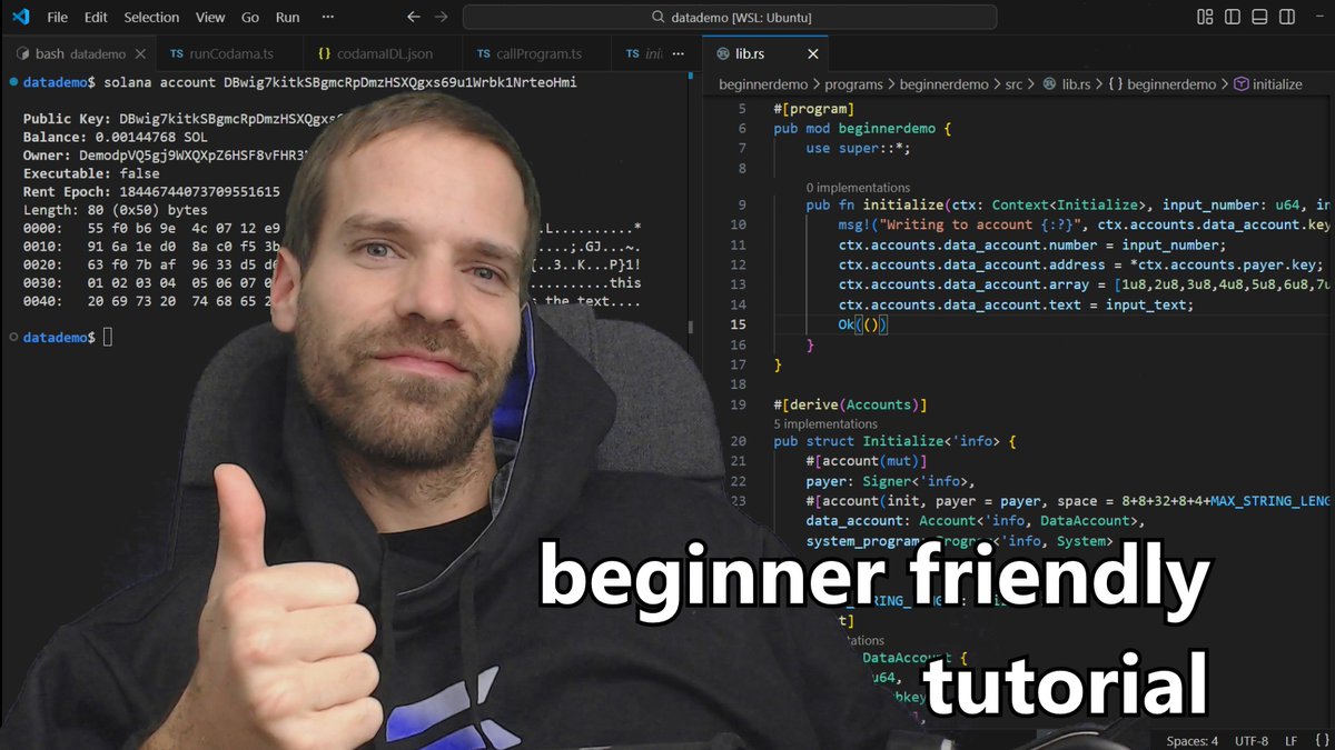HeyAndyS's tweet image. So you are new to my videos? 🆕🧑‍🎓

or you find it difficult to follow along? 🧑‍🎓🤷

I made a beginner friendly tutorial in which I go over all the things that I otherwise assume you alrady know about 👇🎓