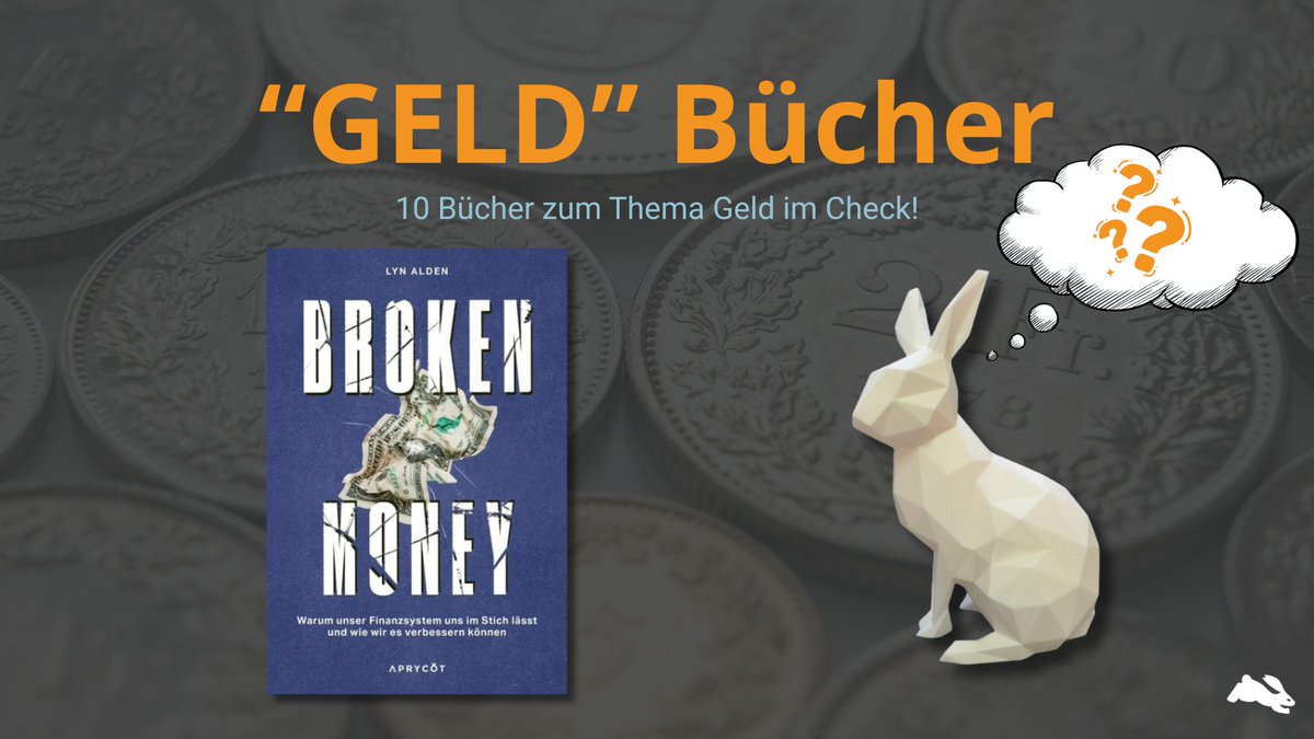 NEUES VIDEO! 📺

Unser neues Video präsentiert 9 Bücher, die dir unser Fiat-Geldsystem erklären. 

Verstehe die Mechanismen hinter Inflation, der Schere zwischen Arm und Reich, Geldschöpfung und warum Bitcoin in diesem Kontext relevant ist.

Unbedingt ansehen: