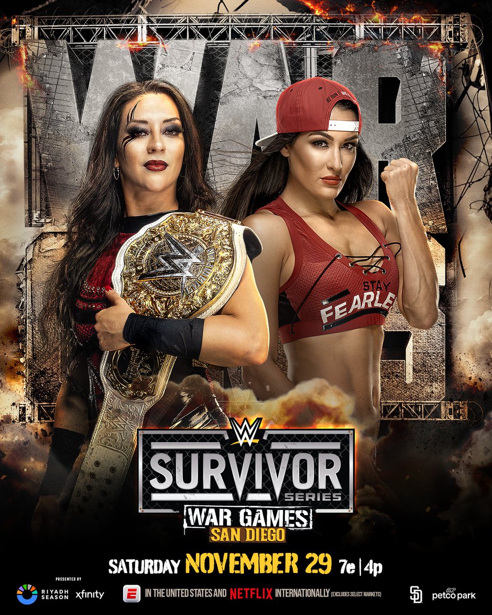 Mis predicciones para survivor series ☝️ <a href="/Steph_Vaquer/">Stephanie Vaquer</a> vs Nikky bella , no se que hace Nikky en casi 2026 persiguiendo un título mundial , es obvio que la chilena va a ganar , esperemos que sea dominante toda la lucha y que destroze a Nikky #WWERaw #RawOnNetflix #SurvivorSeries