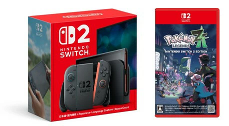 楽天ブックス][PR] 楽天ブックスのSwitch2本体ソフトセット販売継続中