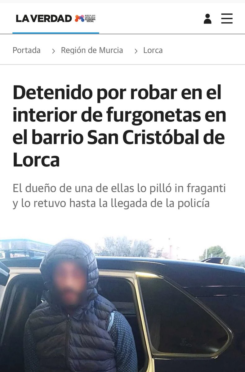 🔵 Nuestro dispositivo especial de vigilancia en el barrio de San Cristóbal sigue dando resultados.

👮‍♂️  Exigimos la expulsión de los inmigrantes que delinquen, no respetan la Ley y rechazan integrarse en nuestra sociedad.
