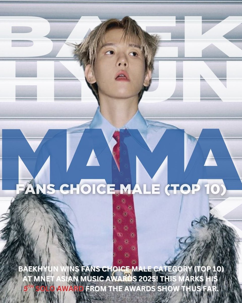 qtpiebyunbaek's tweet photo. 🏆 HASHTAG ANNOUNCEMENT 👑

BAEKHYUN IS OUR CHOICE
#BaekhyunTop10FansChoice 

Let's all use the tags to celebrate Baekhyun and this sweet victory together!

#BAEKHYUN #백현 @BAEKHYUN_INB100 https://t.co/yAJr2yVfsF