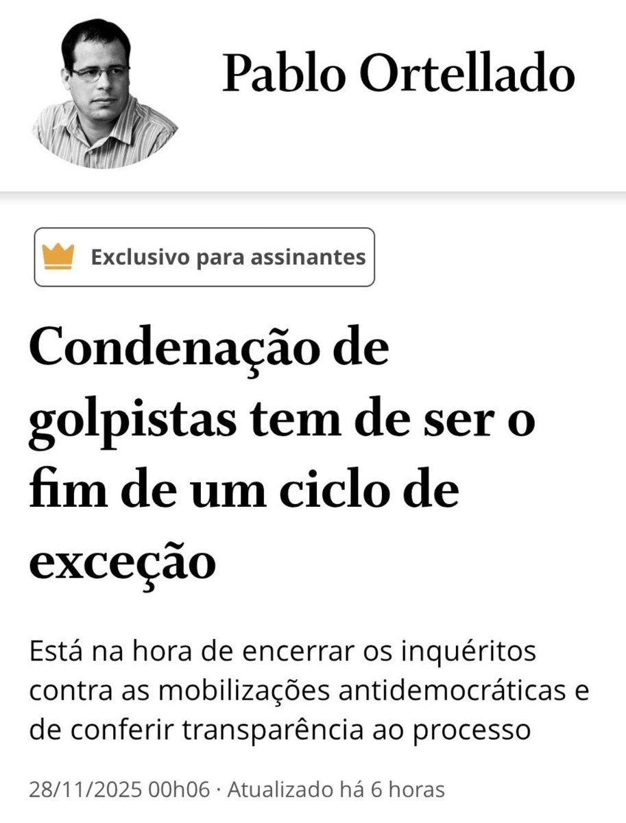 rafaelgloves's tweet image. Jornalistas da grande mídia ASSUMINDO um estado de exceção no Brasil para anulação política do Bolsonaro.

NÃO PARA NÃO, XANDÃO!!!!!!!