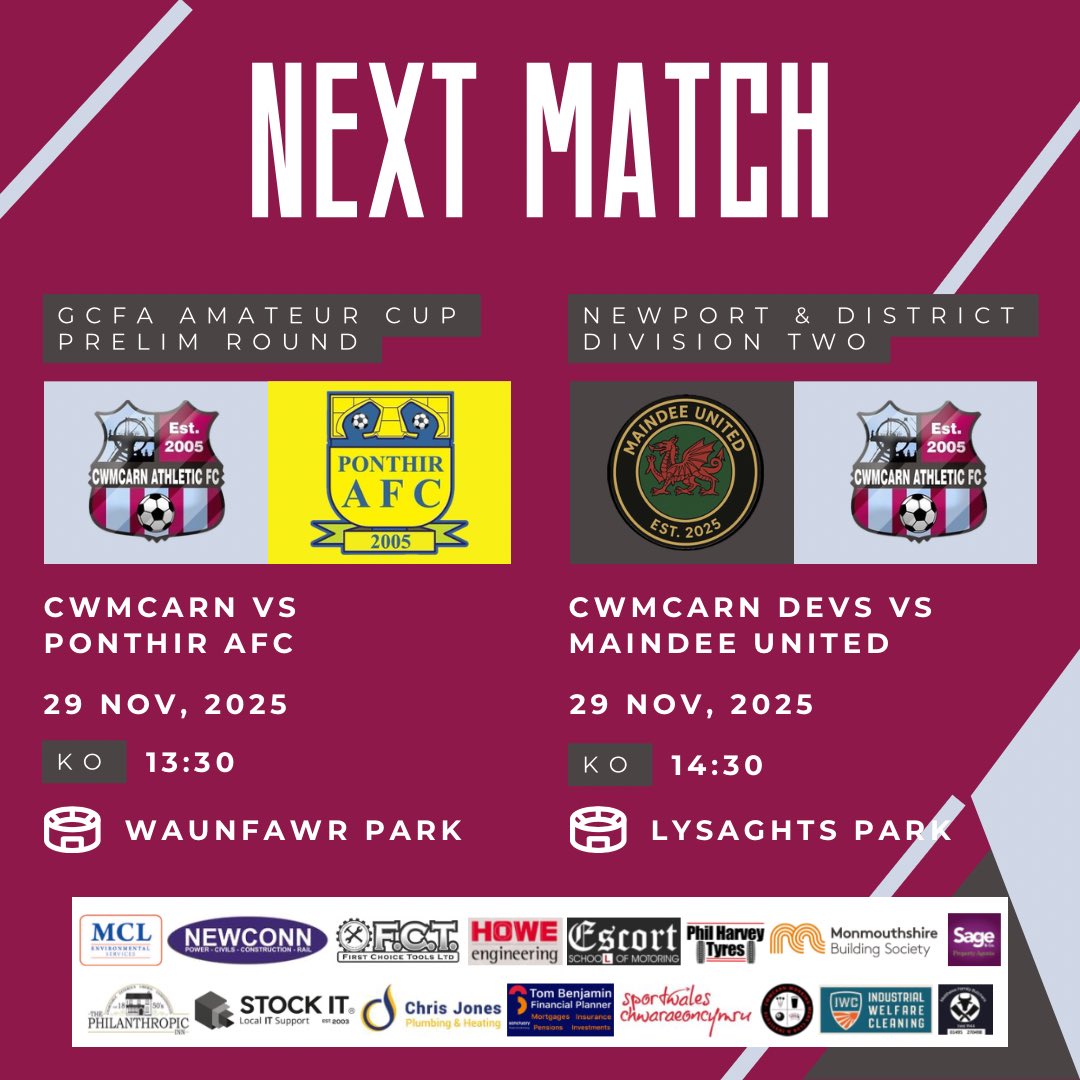 Cwmcarn Athletic FC tweet media