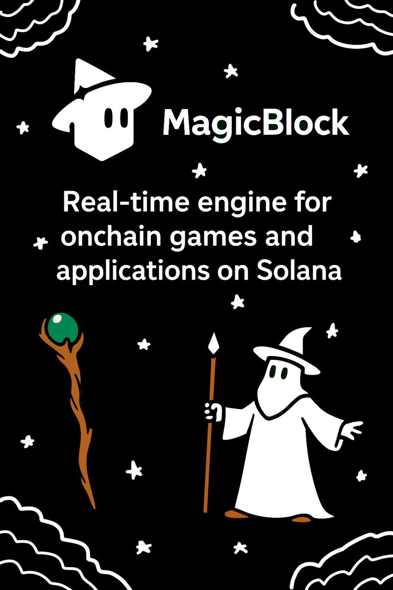 0x_CRYPT1C's tweet image. gMagic @magicblock ! The #Web3/#blockchain #ecosystem has traditionally faced challenges with #games and real-time applications: high latency, scalability, the need for off-chain servers, and #trade-offs between performance and #decentralization.