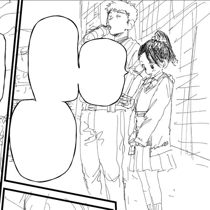 またもや野球少年描いとる 