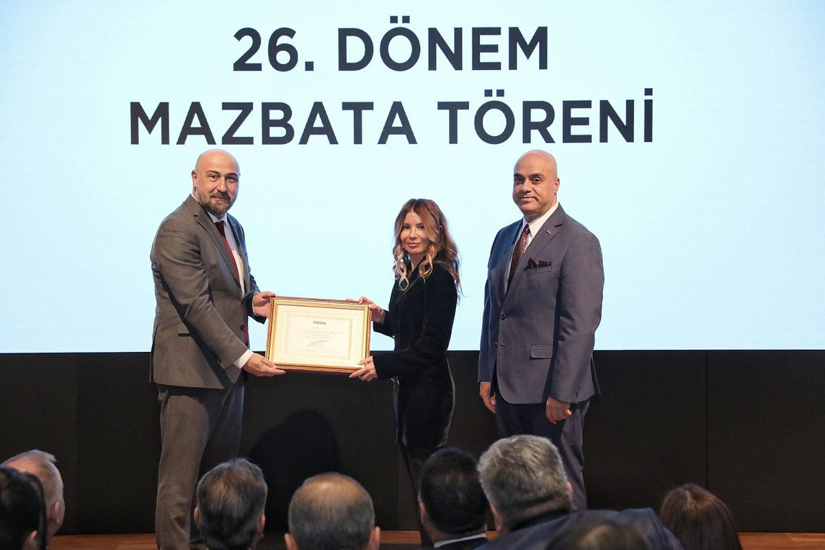 Birliğimizin 26. Dönem Yönetim Kurulu Mazbata Töreni Genel Merkezimizde Bilgi Teknolojileri Medya ve İletişim Grup Başkanımız Mesut Kanat'ın sunumlarıyla gerçekleşti.

TÜRSAB 26. Olağan Genel Kurulu’nda üyelerimizin oyları ile seçilen yeni Disiplin Kurulu Üyelerimiz Genel