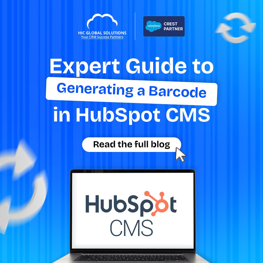 HeadInCloudInc's tweet image. From product pages to smart automation—barcodes can level up your HubSpot CMS experience.

Discover how to generate them step-by-step!

Full blog inside: hicglobalsolutions.com/blog/generate-…

#SalesforceBlog #TechBlog #DeveloperBlog #CMS #HubSpot #Automation