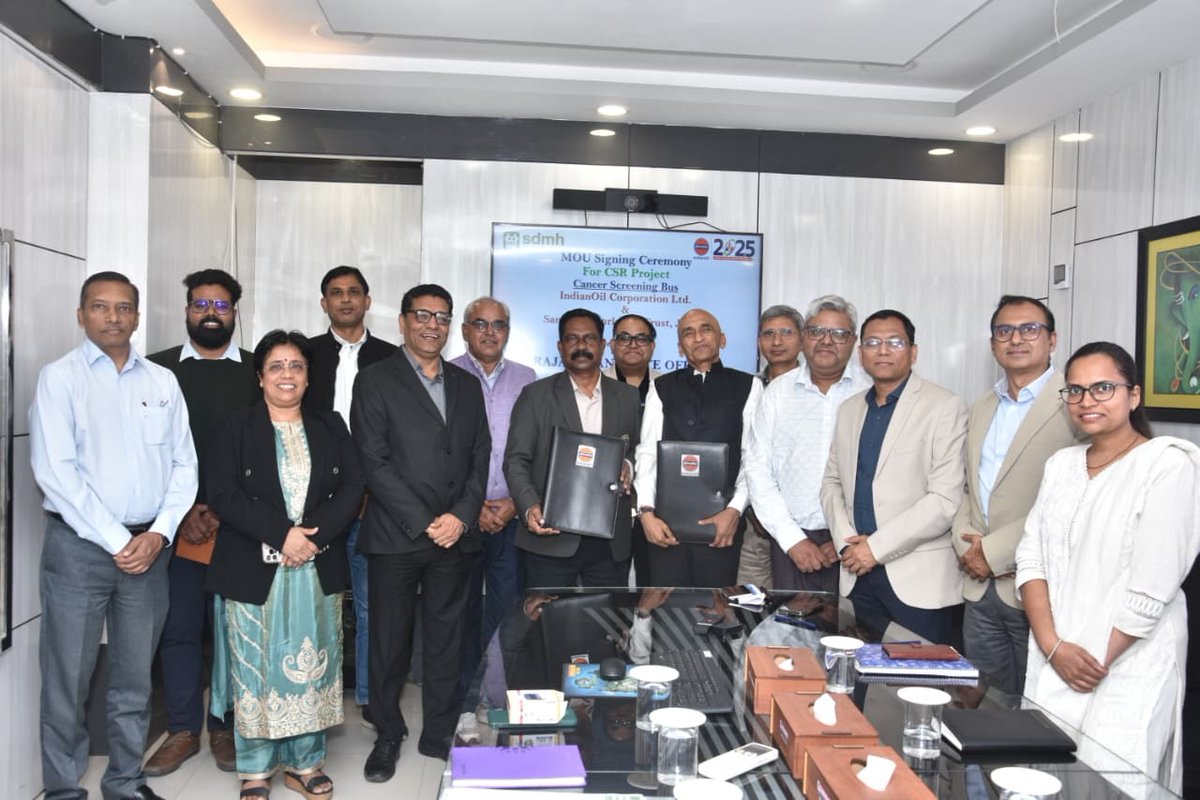 IndianOil continues to advance healthcare access in Jaipur through support for a customised Cancer Screening Bus, helping strengthen early-detection services and bringing preventive healthcare closer to communities.