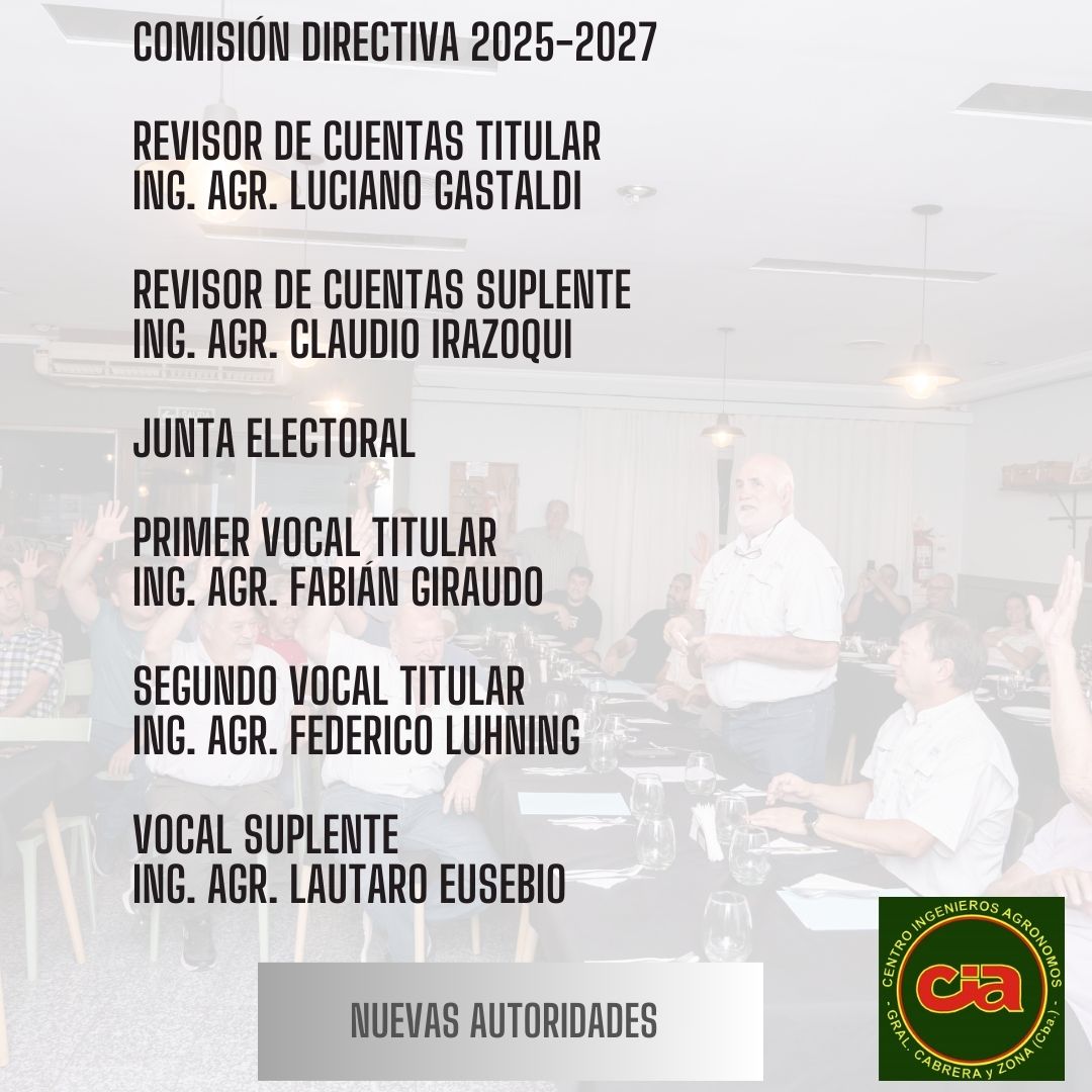 En la tarde de ayer se realizó la Asamblea Ordinaria con la presentación de Balance y Renovación de Autoridades.

Presentamos la nueva Comisión Directiva.