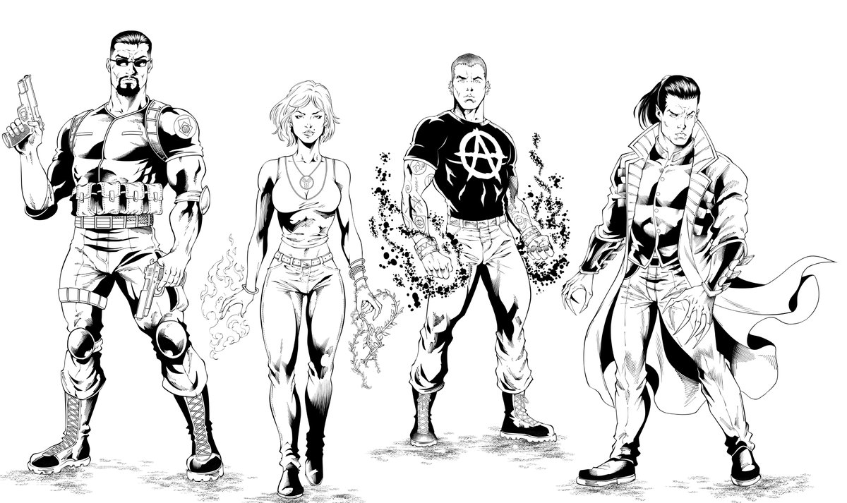 e_lyrio's tweet photo. ➡️When myths awaken, the world trembles.⬅️

The Mythiclas rise — each with their power, their pain, and their destiny.
And nothing will ever be the same.
.
Inks by me and pencils by Carlos Rodrigo.
.
#lyrioinks #themythicals #comics https://t.co/xRydhFK2Nn