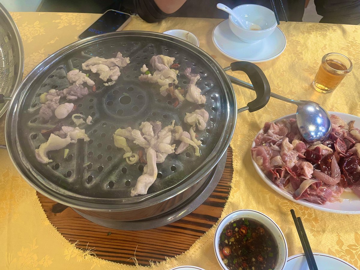 食桑拿鸡了😋
