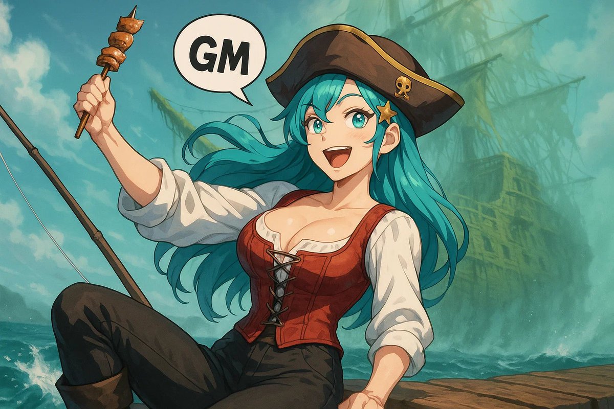 Gm My Captains 🦜🪝

While we wait to see who’s worthy of becoming captain of the Flying Dutchman, there’s nothing better than enjoying the loot on a full stomach this Friday.

Who wants to go fishing with Coral? 😋