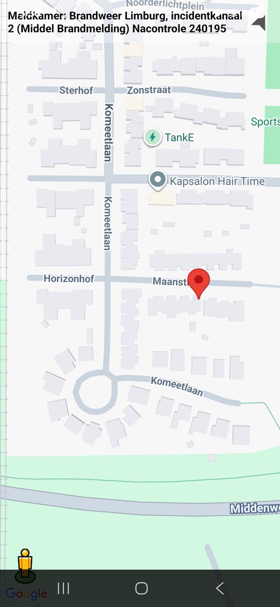 Middel Brandmelding Nacontrole Inzet Brandweer