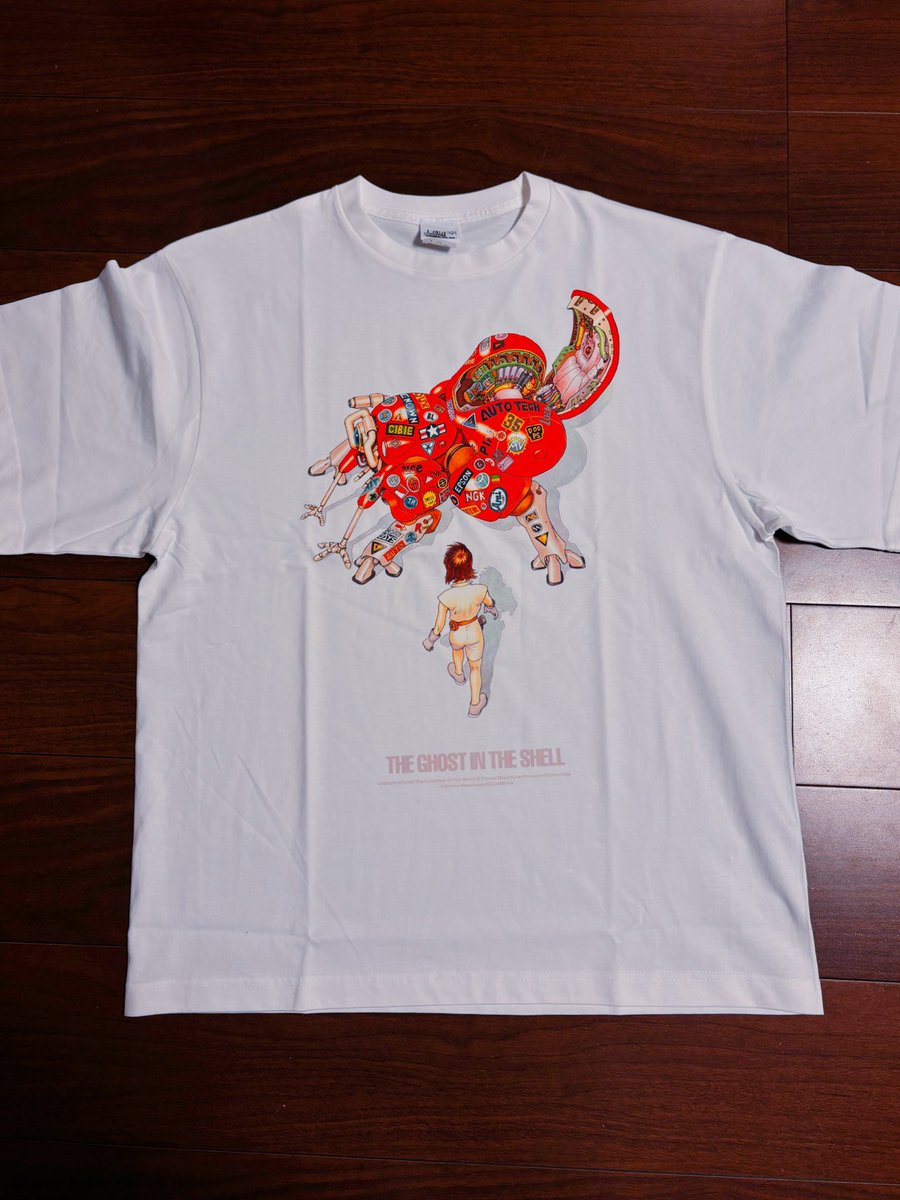 士郎正宗の世界展／大友克洋×攻殻機動隊トリビュートイラスト Tシャツ