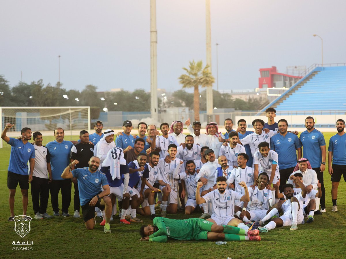 فرحة رجال… فرحة أبطال 🩵😎

#النهضة