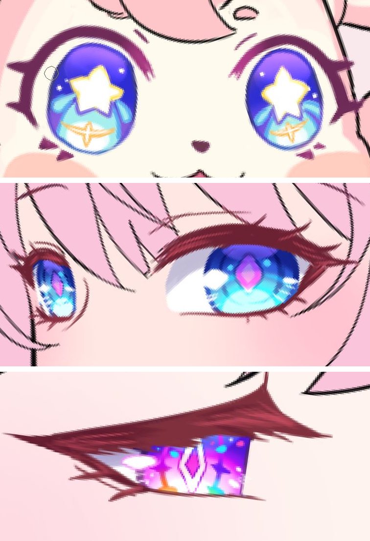 🌟WIP - galaxy eyes🌟