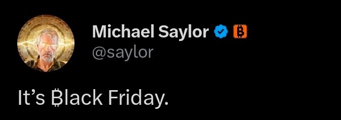 Crypto_Jargon's tweet image. It’s ₿lack Friday.