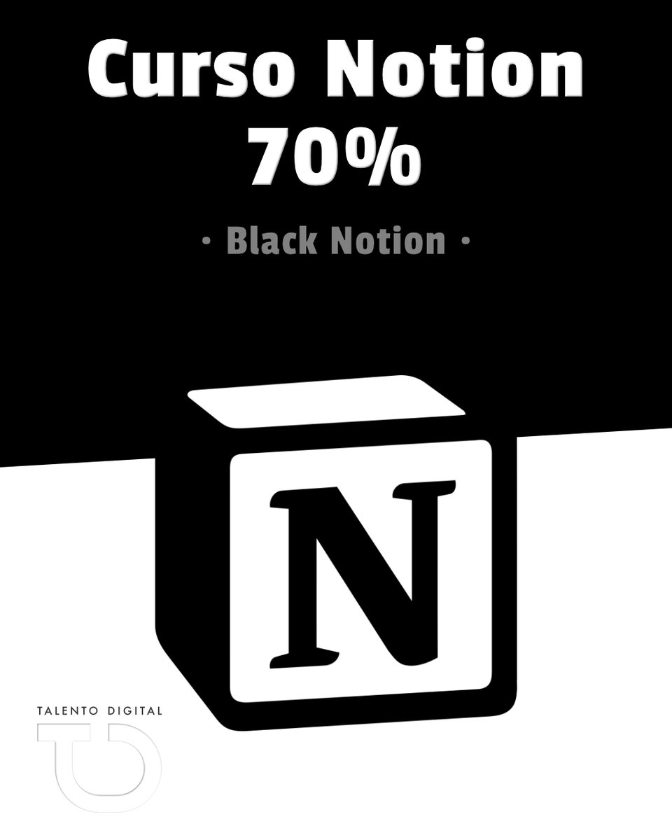 talentodigital's tweet image. En la vida si existen oportunidades y ésta es una que puedes aprovechar.

Utiliza el código: BLACKNOTION (Válido por 48 hrs.)

👇🏻

talentodigital.com/notion/curso/

#TalentoDigital #Productividad #Digitalizar