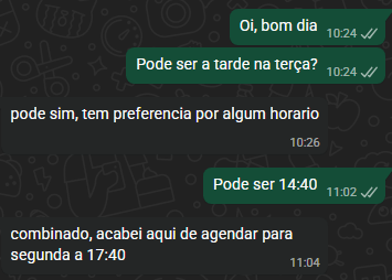 Como será que ta a cabeça dessa pessoa?