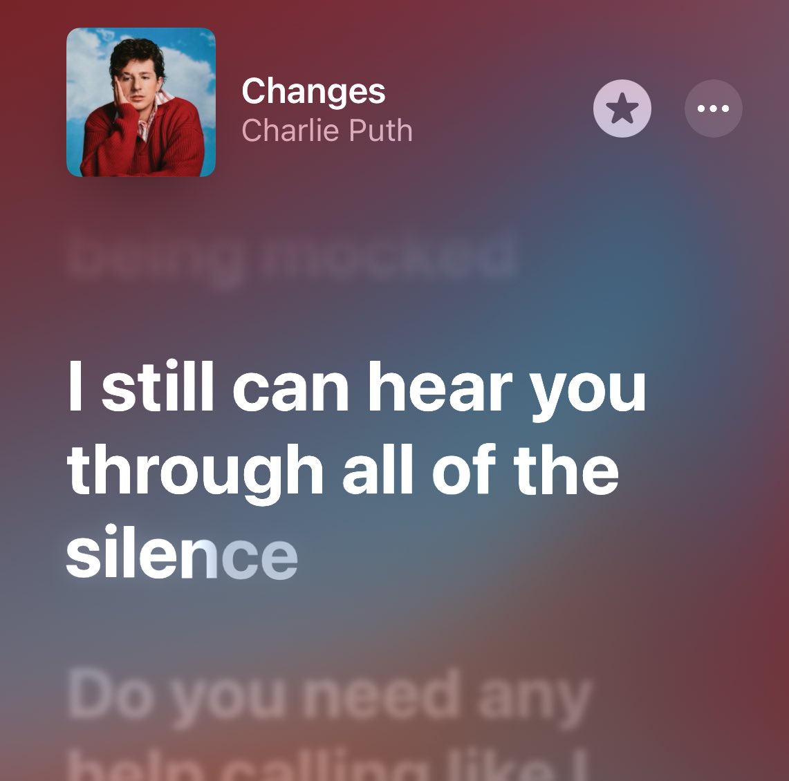 8787cp's tweet image. #changes のこのパートを聴くと、charlieの古いツイートを思い出します