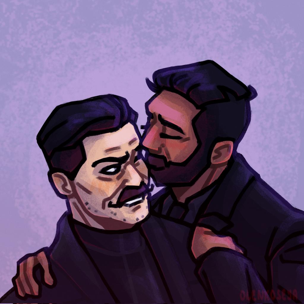 olenkoseya's tweet image. usually every new one is my favorite, but I also really like this commission and the art trend with poses from Pinterest