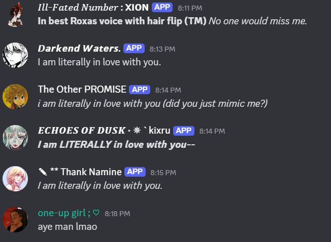 wisteriaprayers's tweet image. || Bringing the Xion harem here... Thoughts?