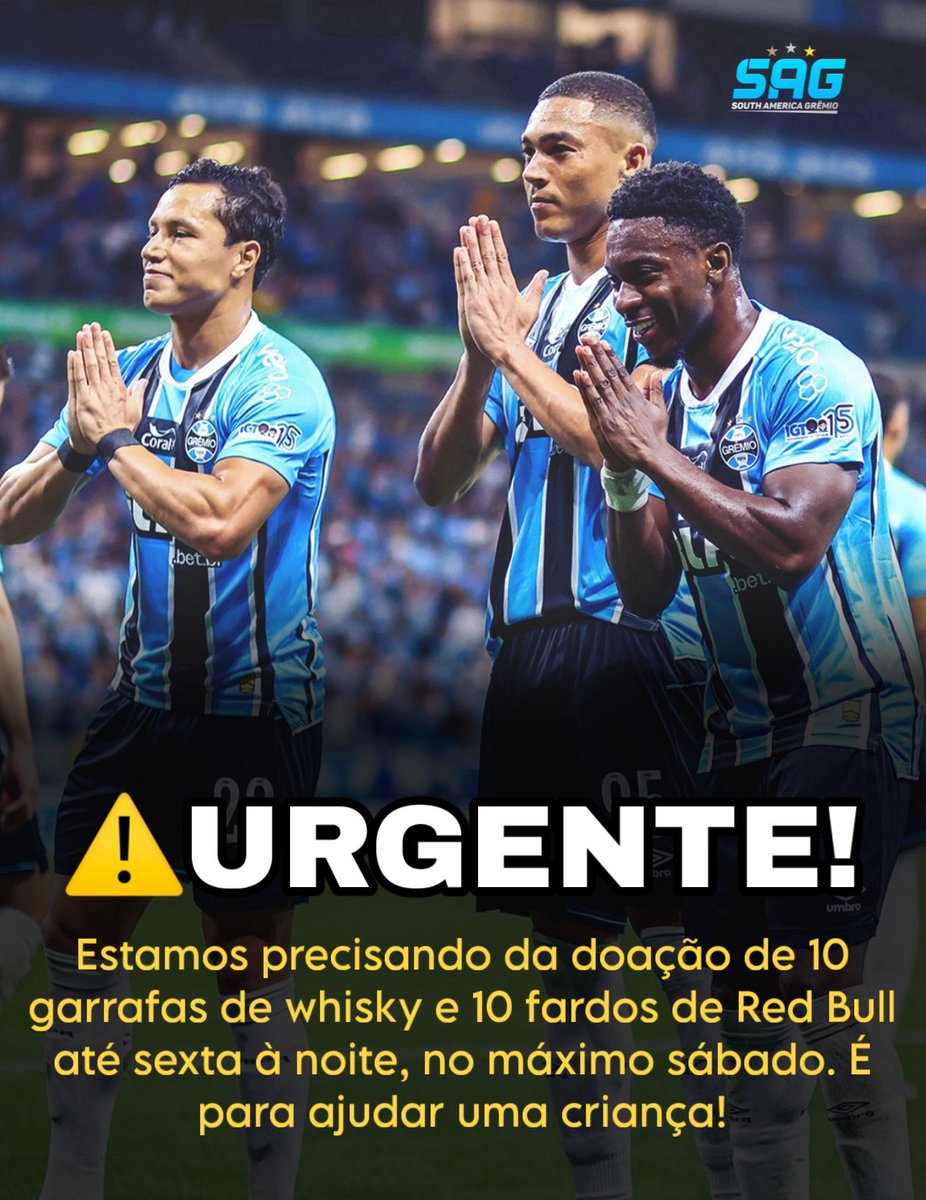 SouthGremio's tweet photo. 🚨AGORA! https://t.co/waHhNGfYil