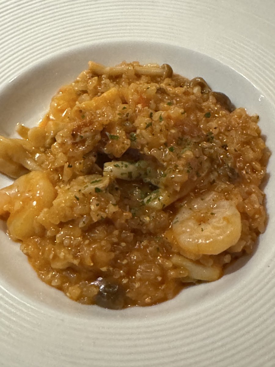 rukesky2's tweet photo. 一人3次会
玄米入りリゾットうまし https://t.co/o61LEW5wa2