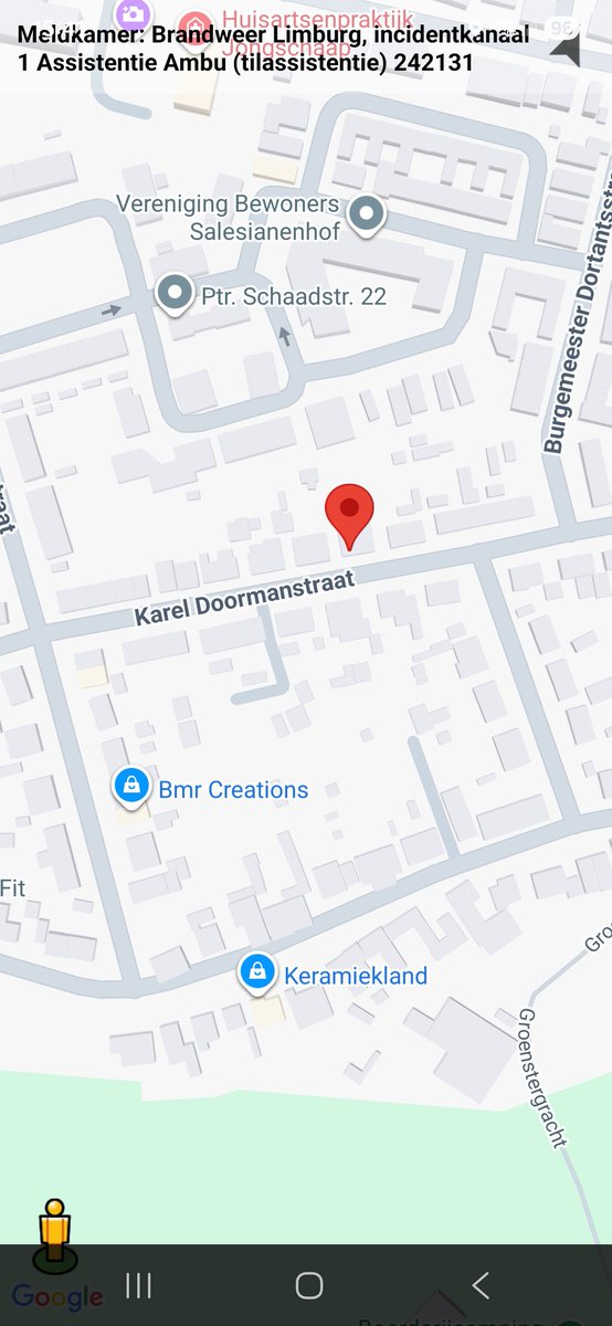 Ambulance en brandweer ingezet voor tilassistentie