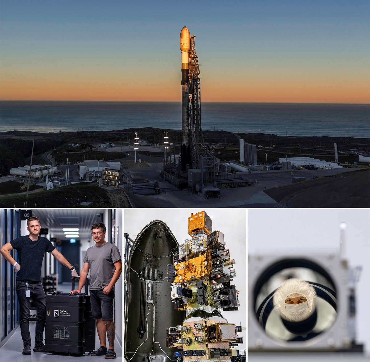 It's Launch Friday! 

Eyes to the skies (or your screens) at 18:18 UTC. #Transporter15 is back on the pad for lift off. Our mission includes an Earth observation satellite for an undisclosed customer and multiple components we supplied for other spacecraft flying aboard.