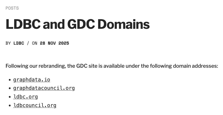 GraphCouncil's tweet image. We have a few new domains! See our new blog post: