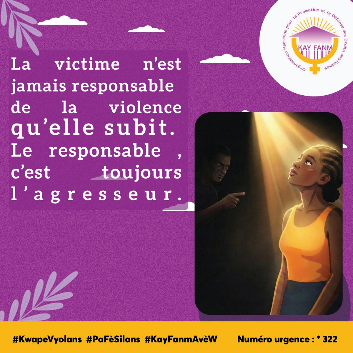 #KwapeVyolans    #PaFèSilans  #KayFanmAvèW