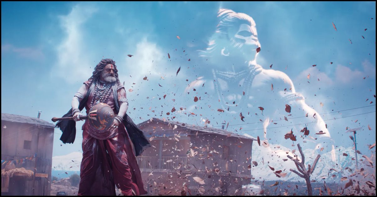 #Akhanda2 Shot of the Year 🥵🔥

Jai Hanuman 🥰